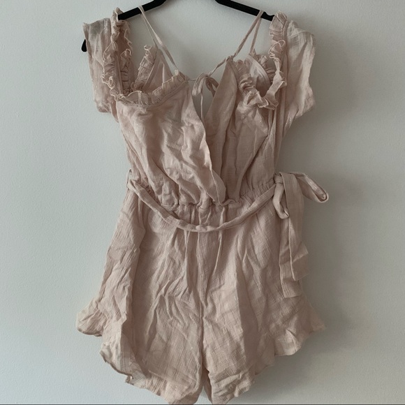 Bardot Pink Romper - Picture 5 of 5